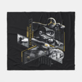 Couverture Polaire Foudre* | Graphisme de groupe (Devant (Horizontal))