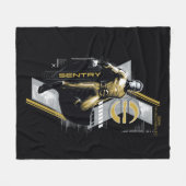 Couverture Polaire Foudroyants* | Graphisme du personnage de Sentry (Devant (Horizontal))