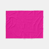 Couverture Polaire Foulard rose chaud (Devant (Horizontal))