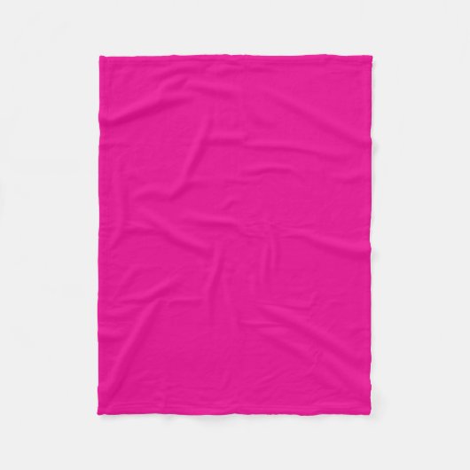 Couverture Polaire Foulard rose chaud (Devant)
