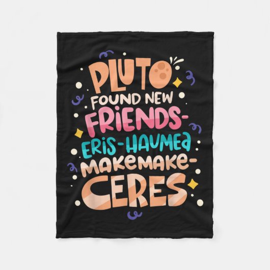 Couverture Polaire Found New Friends Funny Science Quotes Planets  (Devant)