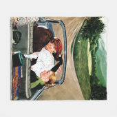 Couverture Polaire Fourche sur la route (Devant (Horizontal))