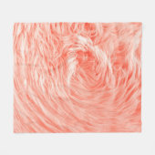 Couverture Polaire Fourrure de farine de corail : Tendance 2019. (Devant (Horizontal))