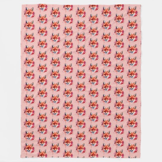Couverture Polaire Fox Fleece Blanket (Devant)