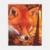 Couverture Polaire Fox rouge (Devant)