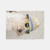Couverture Polaire Fox Terrier (Devant (Horizontal))