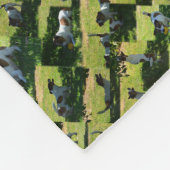 Couverture Polaire Fox Terrier Photo Collage, (Coin)