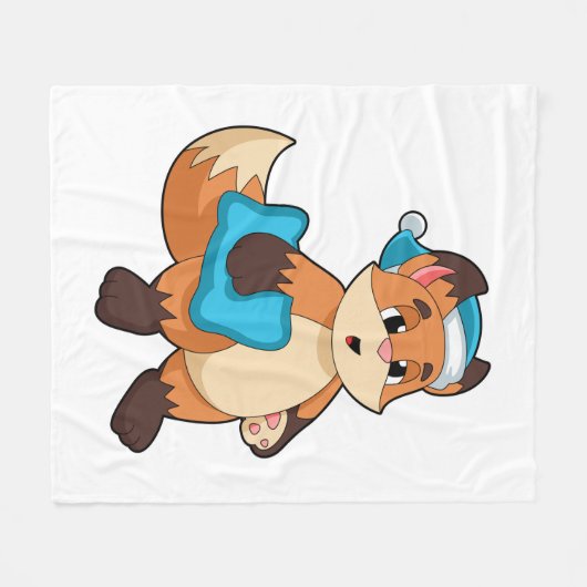 Couverture Polaire Fox with Nightcap (Devant (Horizontal))