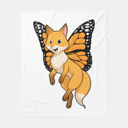 Couverture Polaire Fox with wing (Devant)
