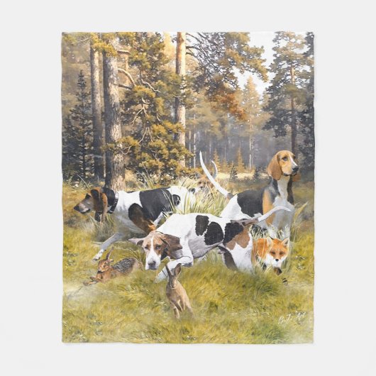 Couverture Polaire Foxhound (Devant)