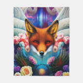 Couverture Polaire Foxy & Floral (Devant)