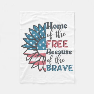 Couverture Polaire Foyer des libres grâce aux braves 4 juillet