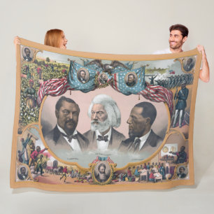 Couverture Polaire Fr3d3rick Bailey Douglass avec Black Abolitionnist