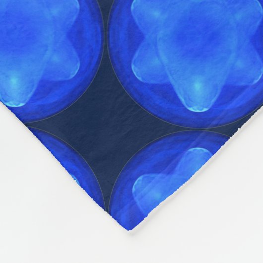 Couverture Polaire Fractal Bluestar (Coin)