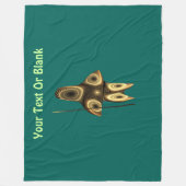 Couverture Polaire Fractal Inuit Hunter (Devant)