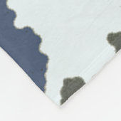 Couverture Polaire Fractal Winter Camouflage (Coin)