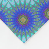 Couverture Polaire Fractale de mandala (Coin)
