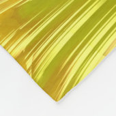 Couverture Polaire Fractale dorée abstraite (Coin)