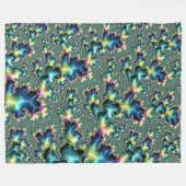 Couverture Polaire Fractale funky (Devant (Horizontal))