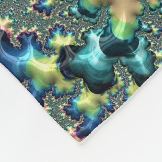 Couverture Polaire Fractale funky (Coin)