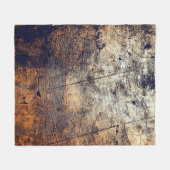 Couverture Polaire Fracture de détresse de grunge texture (Devant (Horizontal))