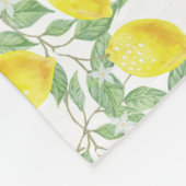 COUVERTURE POLAIRE FRAÎCHEMENT CITRONS (Coin)