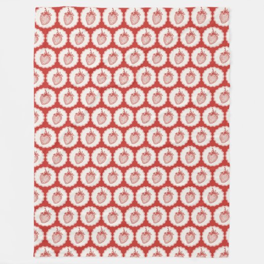 Couverture Polaire Fraise (Devant)