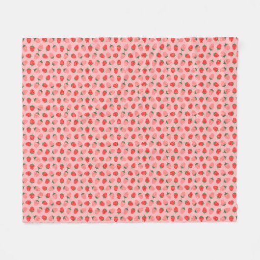Couverture Polaire Fraise (Devant (Horizontal))
