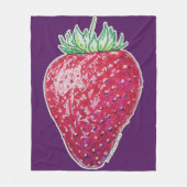 Couverture Polaire Fraise Debout (Devant)