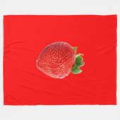 Couverture Polaire Fraise d'été (Devant (Horizontal))