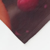 Couverture Polaire Fraise rose (Coin)