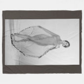 Couverture Polaire Francesca a Bella Ragazza, Belle fille italienne (Devant (Horizontal))