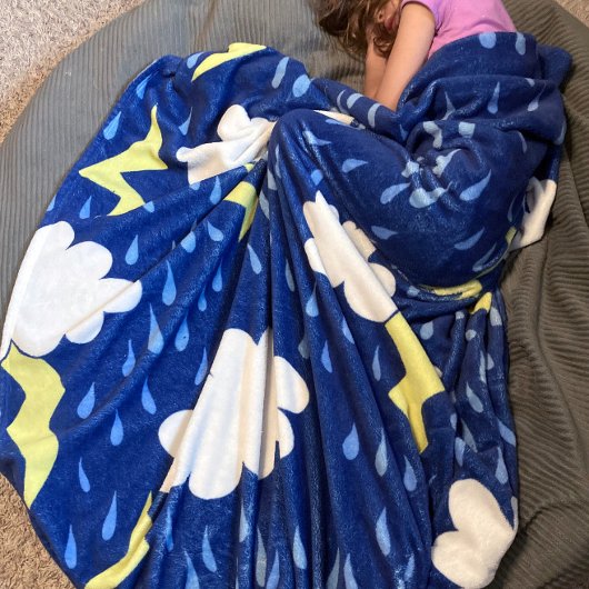 Couverture Polaire Frappes de foudre orage