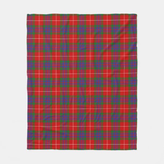 Couverture Polaire Fraser Plaid (Devant)