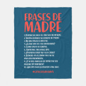 Couverture Polaire Frases de Madre (Devant)