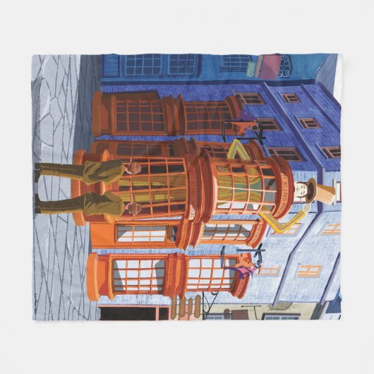 Couverture Polaire Fred et George à Weasley's Wizard Wheezes (Devant (Horizontal))