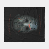 Couverture Polaire Freddy contre Jason | Devis Jason Mask (Devant (Horizontal))