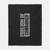 Couverture Polaire Freedom of Speech Maybe (Devant)