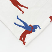 Couverture Polaire Freestyle Greco Motif de lutte romaine (Coin)