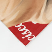 Couverture Polaire French Bulldog Name Christmas Holiday (Coin)