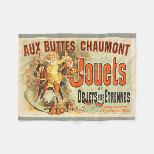 Couverture Polaire French Toy Joets Amis Poster vintage