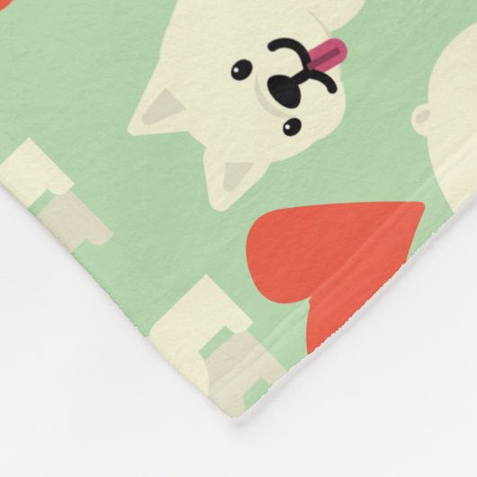 Couverture Polaire Frenchie Lover (Coin)