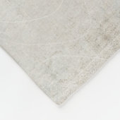 Couverture Polaire Frenchie Traits Blanche polaire (Coin)