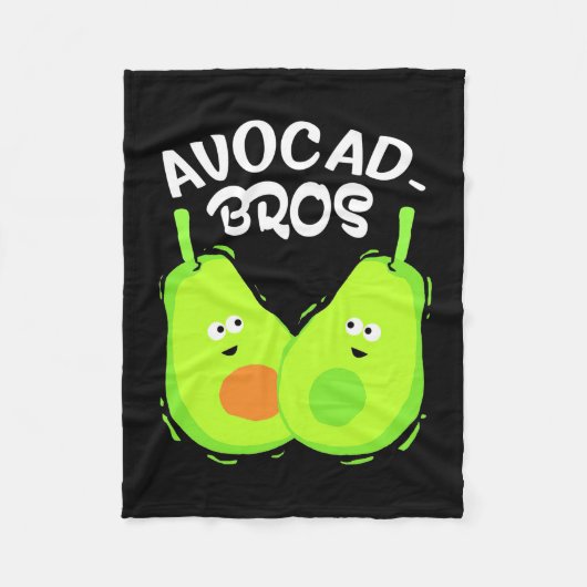 Couverture Polaire Frère Avocado (Devant)