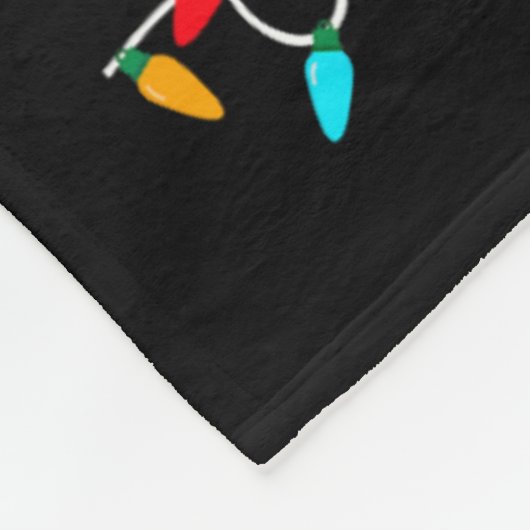 Couverture Polaire Frère Claus Jeu Lumières Pyjama de Noël Matchine (Coin)