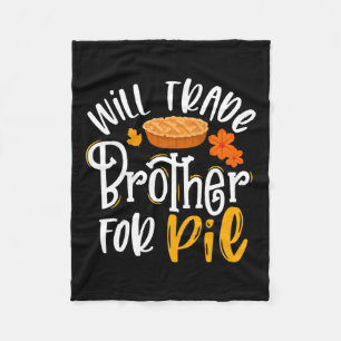 Couverture Polaire Frère De Commerce Pour Pie Fun Fall Thanksgiving