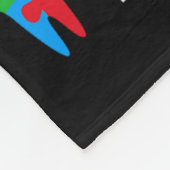 Couverture Polaire Frère De L'Autisme De L'Anniversaire (Coin)