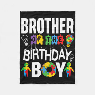 Couverture Polaire Frère De L'Autisme De L'Anniversaire