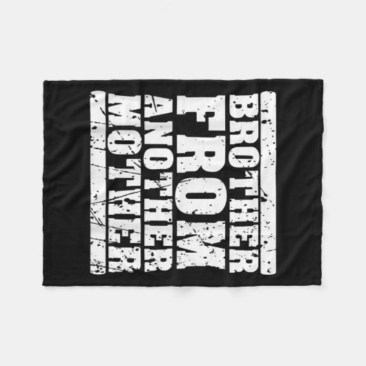 Couverture Polaire Frère D'Une Autre Mère Amitié Citations Dist (Devant (Horizontal))