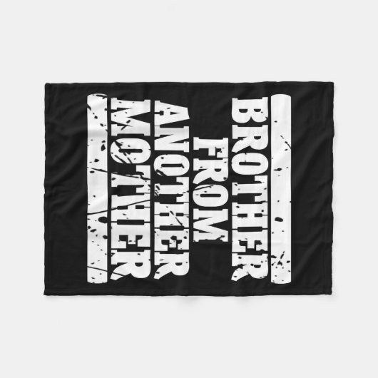 Couverture Polaire Frère D'Une Autre Mère Amitié Citations Dist (Devant (Horizontal))